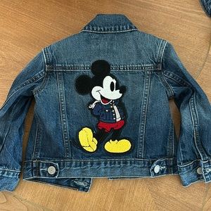 Toddler Mickey Mouse denim jacket